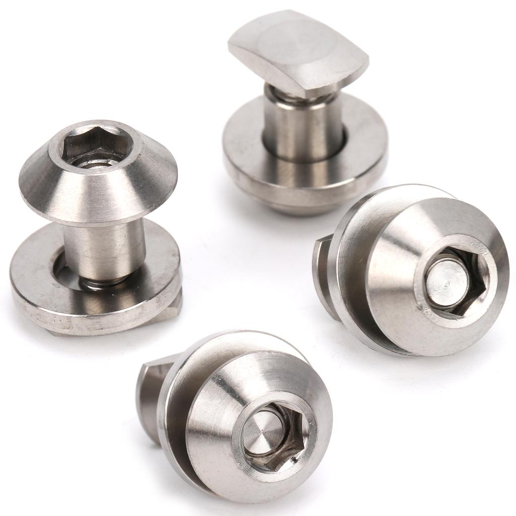 Titanium Alloy Disc Brake Bolt Nut Set for Brompton Folding Bike Modified Accessory J Type
