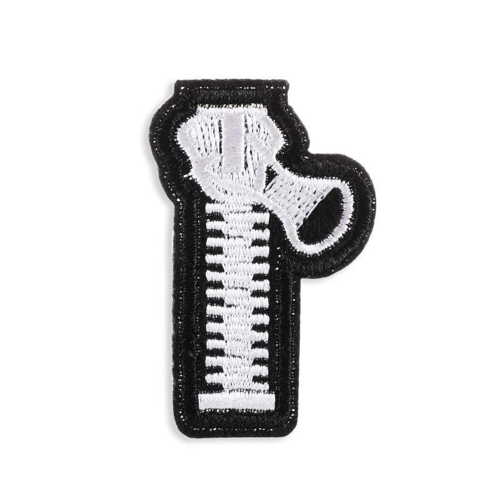 Embroidery Iron-on Sewing Accessories Jeans Patches Garment Applique Backpack Badge Zipper Patch