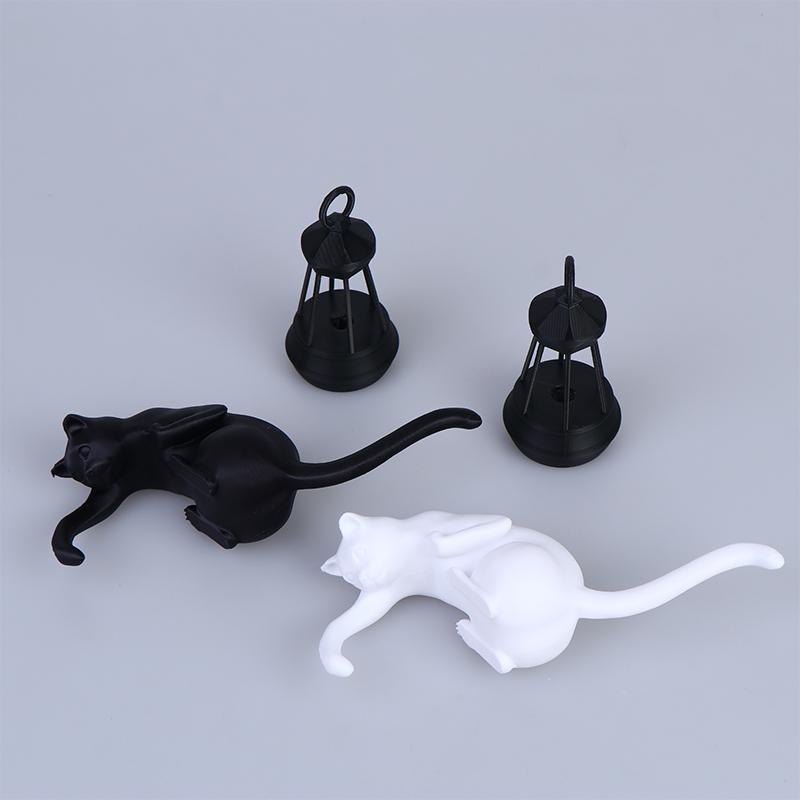 Cat Shaped Led Night Light Cute Animal Desk Lamp Home Office Ornament For Home Decor And Bedroom Decoration