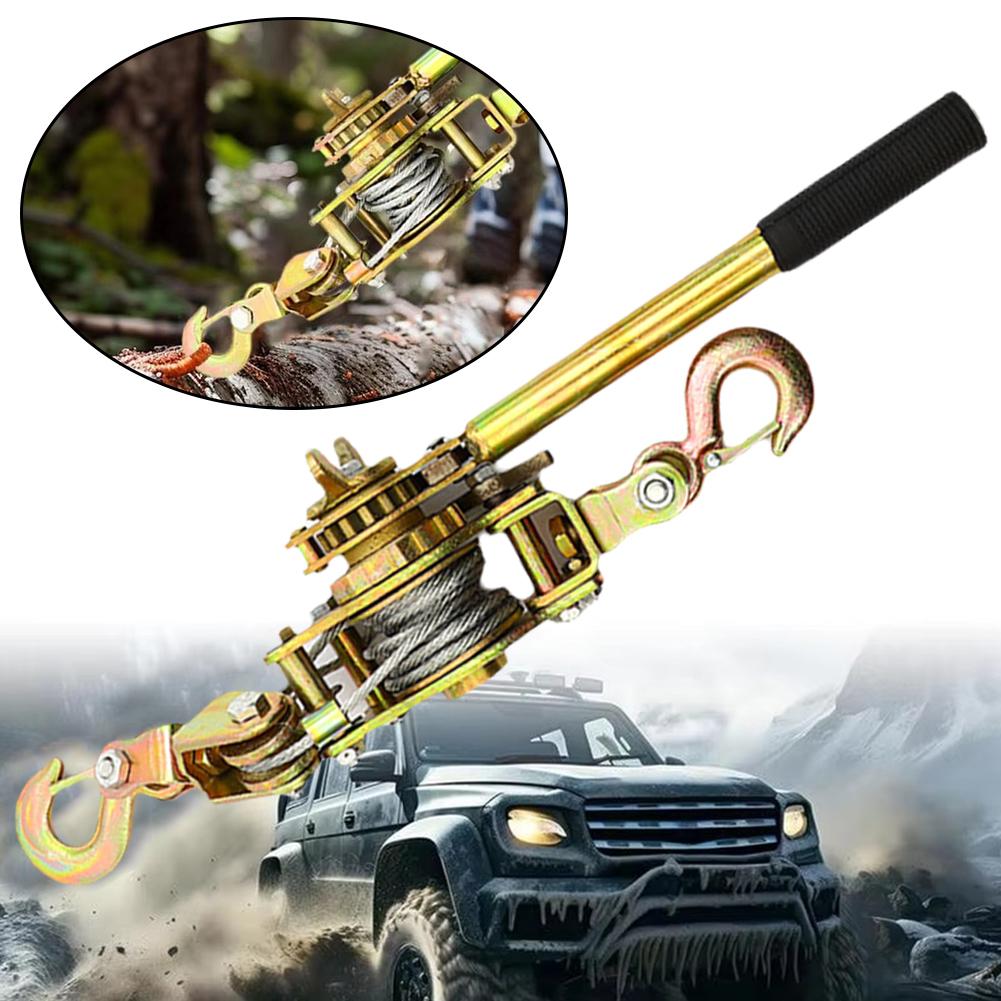 2 тонны грузовик углеродистая сталь трос натяжитель храповой механизм строительный ручной подборщик натяжной ролик ручной инструмент с двумя крючками тип fa A8Q1