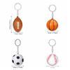 PU кожа имитация футбол брелок футбольный кулон футбол подарки на день рождения