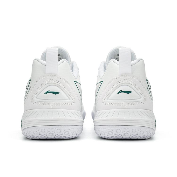 Li Ning Saga 3LITE ПУ, Текстиль Нескользящие, Износостойкие, Дышащие Покрытие Низкие Бадминтонные Кроссовки Унисекс AYZT003-4