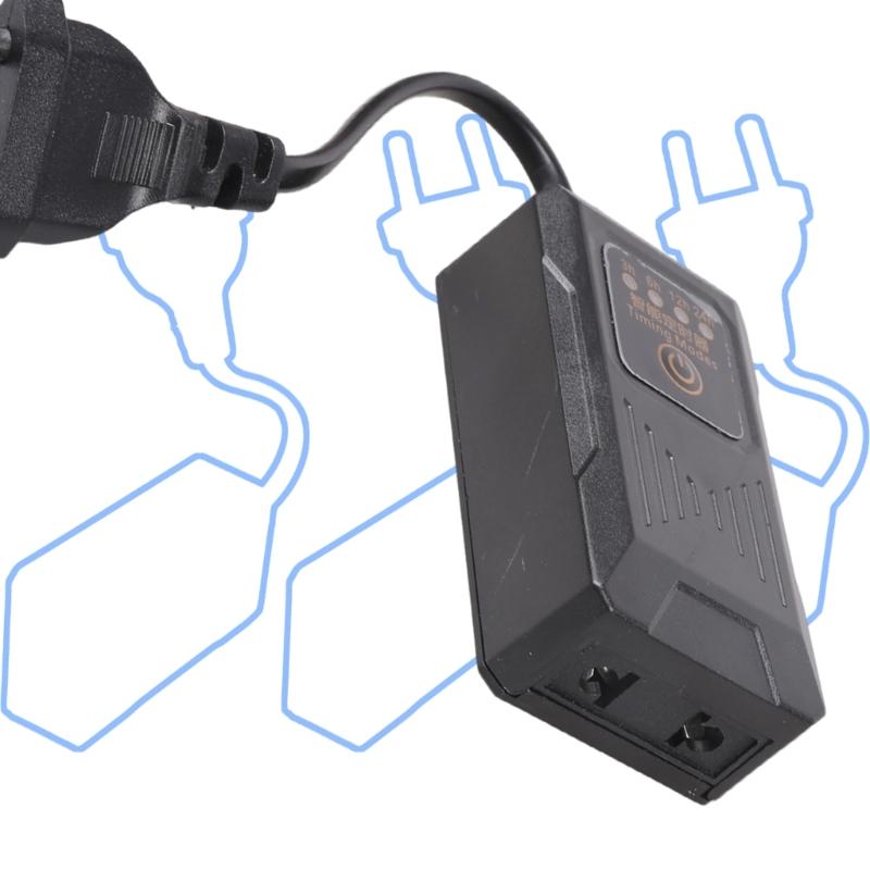 Розетка с таймером цикла 110В-220В Питание для аквариумов, светильников, вентиляторов, роутеров С режимами цикла 3 часа, 6 часов, 12 часов, 24 часа Таймеры для аквариумов