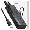 Ugreen Многофункциональный концентратор 7в1 Usb-A - 7Xusb-A 5Gb/S черный