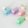 DIY Crafts Дырокол с одним отверстием Макарон Цветной DIY Дырокол для бумаги Мини-дырокол с отрывными листами Ручные работы