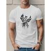 Европейские размеры Мужская летняя футболка с коротким рукавом Phoenix