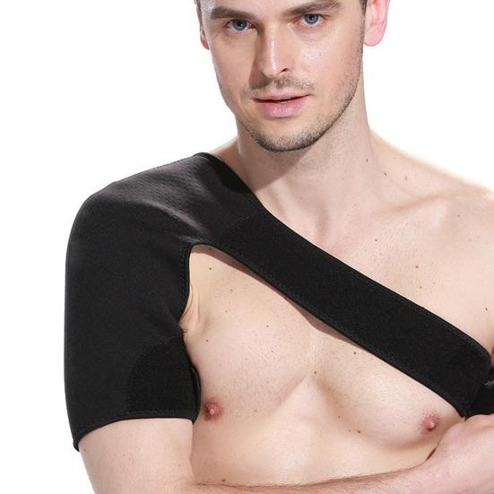 Плечевой бандаж с регулируемой застежкой-лентой Высокоэластичный дышащий облегчение боли Компрессионный поддерживающий рукав для плеч Защитное снаряжение