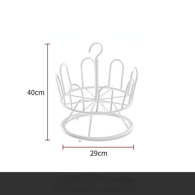 1/2/3-слойная сушилка для обуви, органайзер для хранения, экономия места, подвесная домашняя вешалка для обуви, вращающаяся на 360 градусов, напольная полка для железной обуви