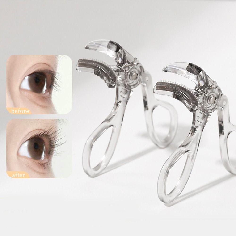 Cosmetic Eyelash Curlers With Comb Professional Beauty Makeup Tool Eyelash Makeup