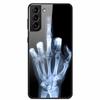 Чехлы для телефона Samsung Galaxy S21 FE 5G Закаленное стекло Жесткая задняя крышка из поликарбоната Для Samsung S21 Plus S 21 Ultra 5G Чехол S21FE S21+