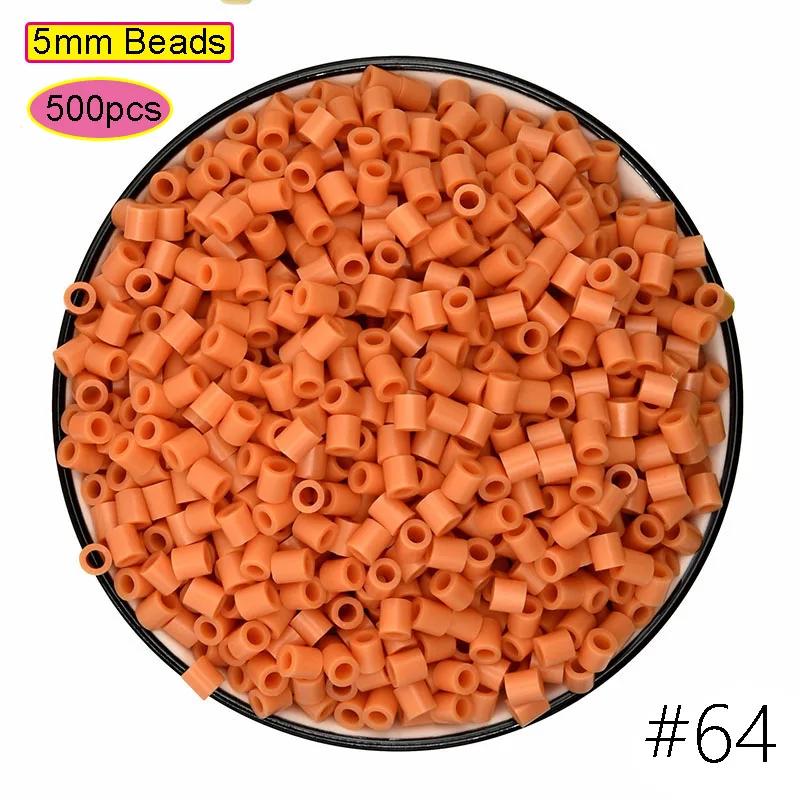 5 мм 500 шт. черный, белый, серый, синий, зеленый, фиолетовый, бусины Hama для детей, железный предохранитель, бусины Perler, головоломка «сделай сам», пиксель-арт, подарок, детская игрушка