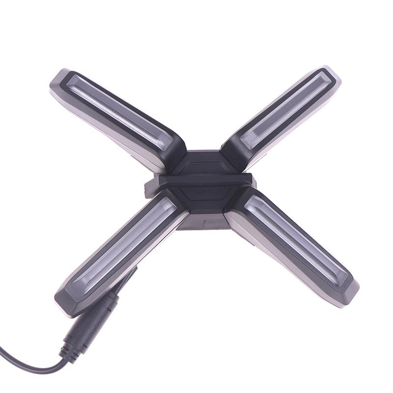 Оригинальная фара для электросамоката Segway Ninebot Zt3/Zt3 Pro, X-образная, 4 Вт, сверхяркий передний свет, запасные части