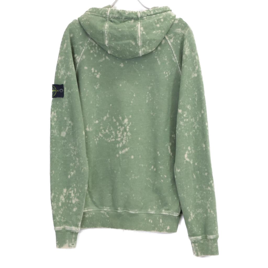 STONE ISLAND [Внутренне Авторизовано] 761561338 Худи/топ пуловер, окрашенный в цвет дайдай, M зеленыйБ/у