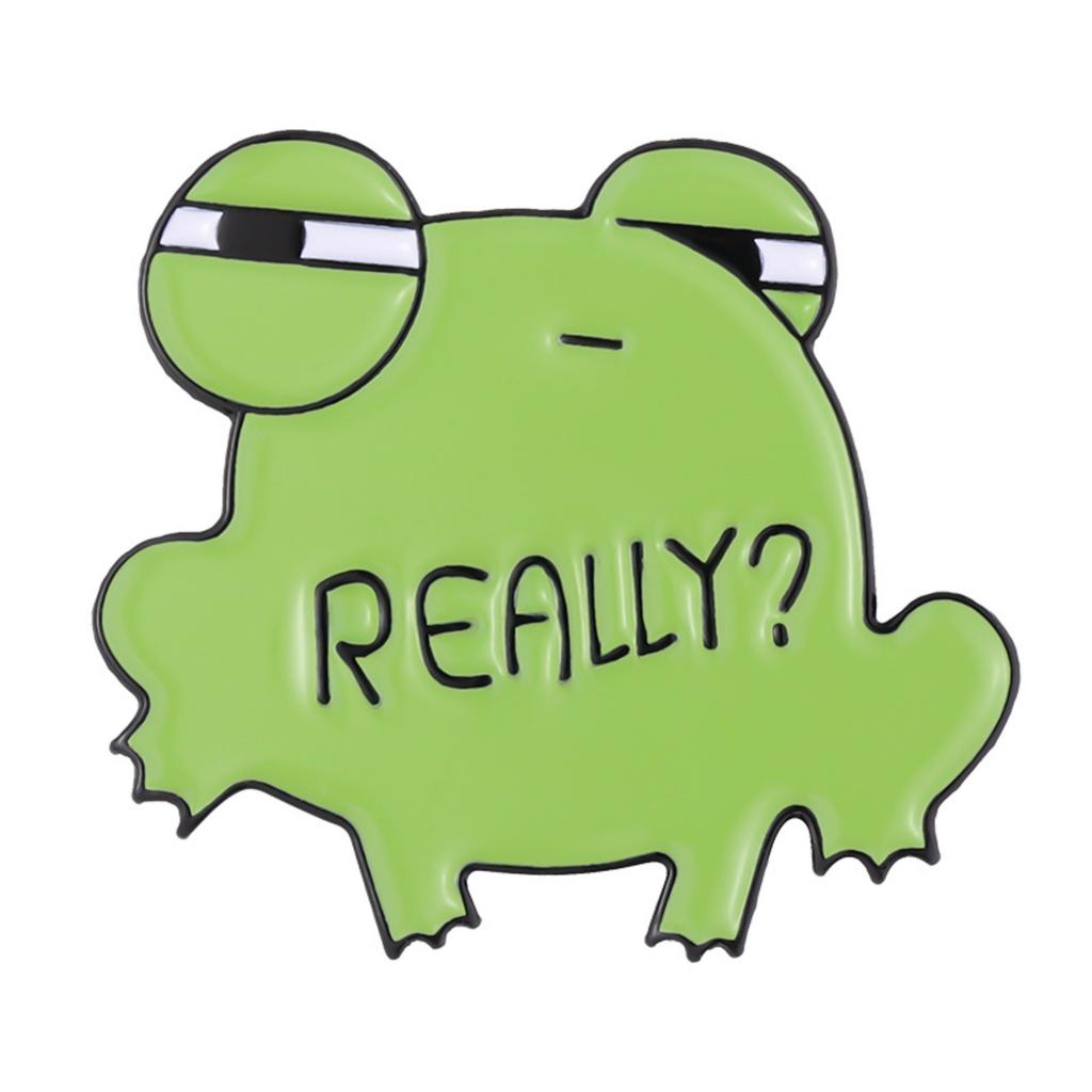 Мультяшная брошь-пряжка в виде животного на английском языке, индивидуальная буква, значок в форме краски