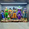 9 шт. Набор Бесконечный Воин Dragon Ball Z GK Фигурки Гоку Гохан Веджета Пикколо Транкс Модная Игрушка Модель Статуэтка Украшение Подарок