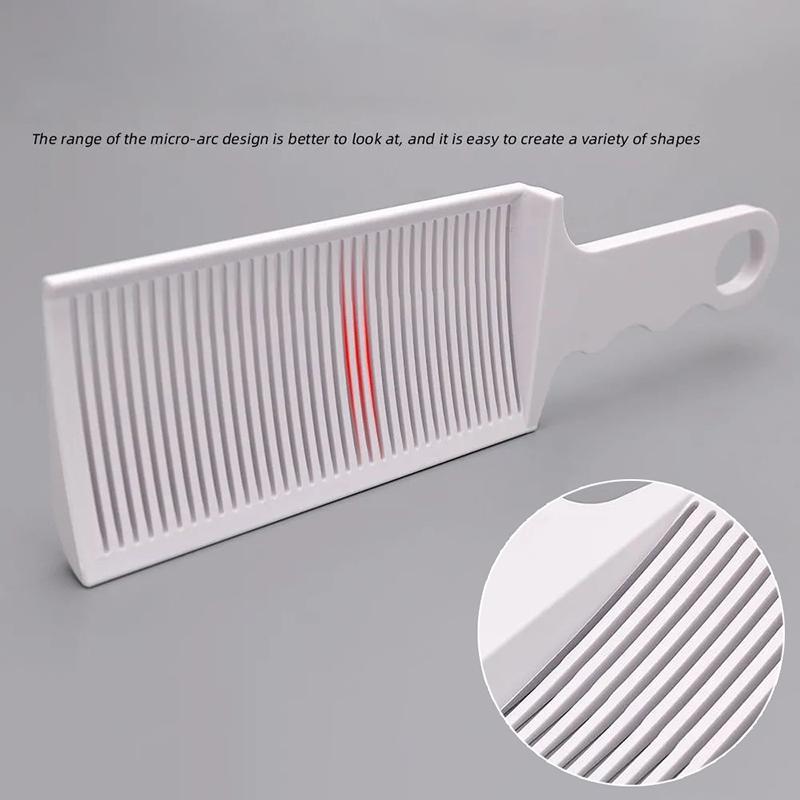 Расческа для выцветания, профессиональная парикмахерская машинка для стрижки, расческа для стрижки волос с плоской вершиной для мужчин, термостойкая щетка для выцветания, инструмент для салонной укладки