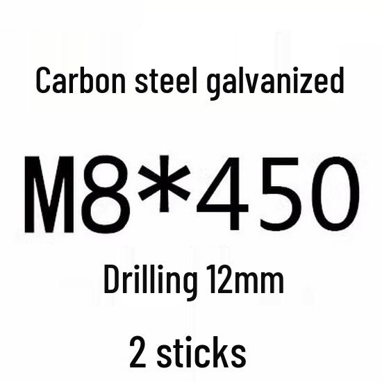 Набор очень длинных анкерных болтов - Распорные болты M6/M8/M10/M12/M14/M16 различных размеров (200x250x300x400)
