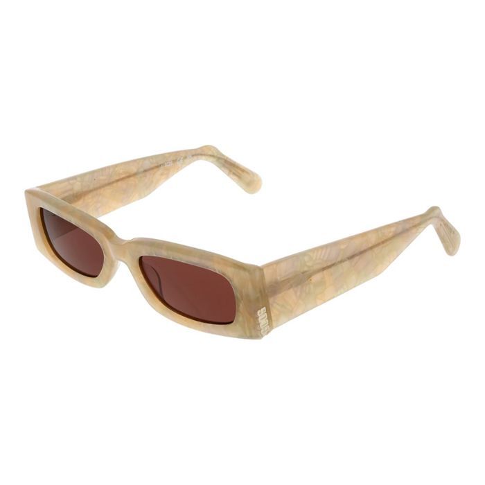 Lunettes de soleil GCDS crème unissexe