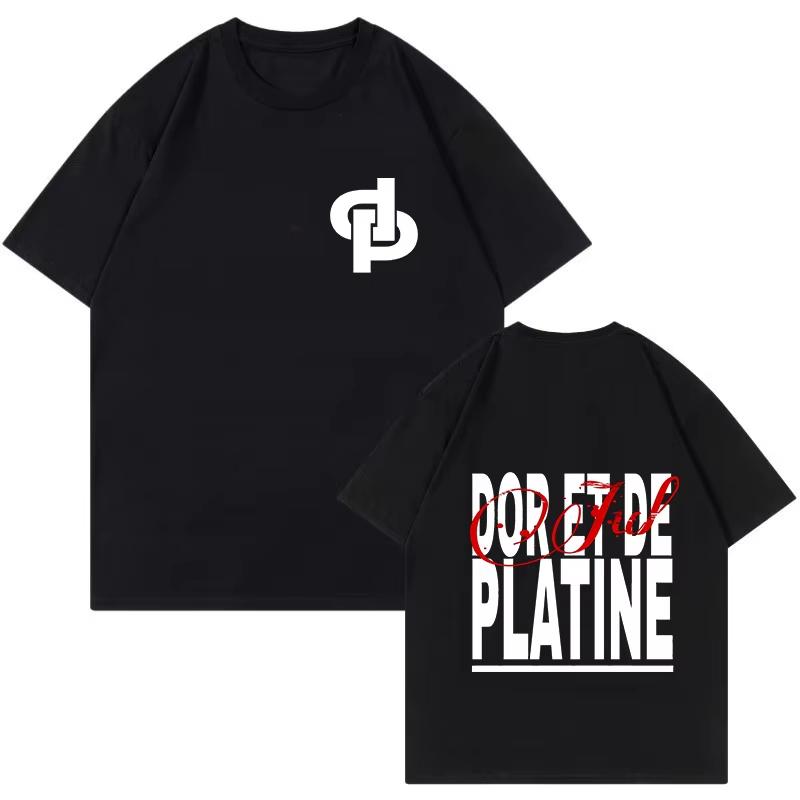 Aesthetic Trendy Tees Tops Clothes Unisex Women Short Sleeve Top Hip Hop Fashion Tshirt 2026 French Rapper JUL Print T Shirt
