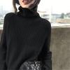 Sexysexy Turtleneck Womens Sweaters Casual Pullovers Solid Long Sleeve Korean Top Knit Sweater Women Winter Plus Size