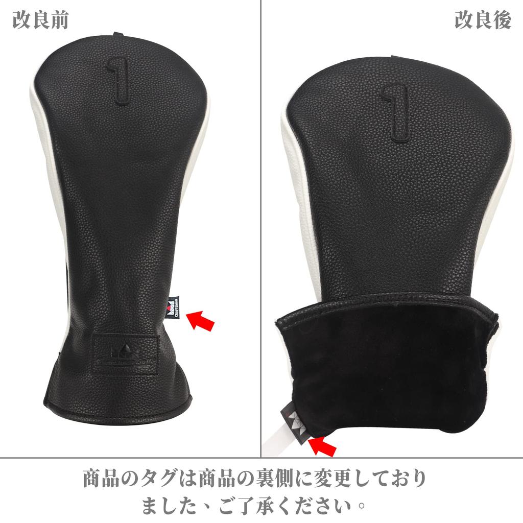 CRAFTSMAN Golf Wood Cover Head Cover Set of 4 for Fairway and Utilities Number Club Black (135X) Драйверы, Вудс, (с тегами) Чехлы, трехкомпонентные