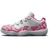 Air 11 Retro Low Pink Snakeskin Женские кроссовки Белый Черно-Розовый AH7860-106