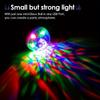 1Pc USB Mini Disco Light, Party Lights Ball Sound Activated, DJ Disco Ball Stage Lights-Multi Colors LED Car Atmosphere Light