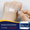 120pcs Transparent Band Aid PU Band Aid Adhesive Strips Curved Patches Waterproof Band Aid  Home
