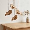3 шт. Милый ручной работы DIY Украшение-птица 3D Животное Птица Подвесное Детские Образовательные Инструменты Забавные Деревянные Поделки Подарки
