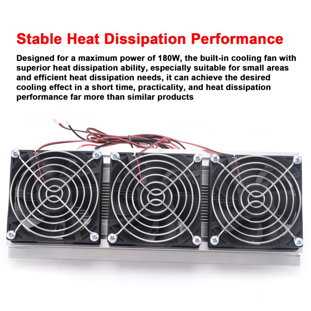 DIY Термоэлектрический охладитель Полупроводниковый охладитель 180 Вт Высокомощное охлаждающее устройство