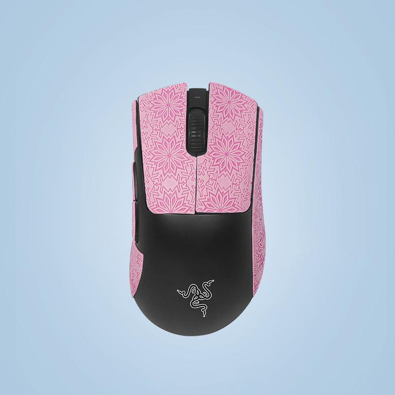 Наклейка-лента для захвата мыши Нескользящая Впитывающая пот Для игровой мыши Razer Deathadder V3 Pro Наклейка против скольжения для мыши