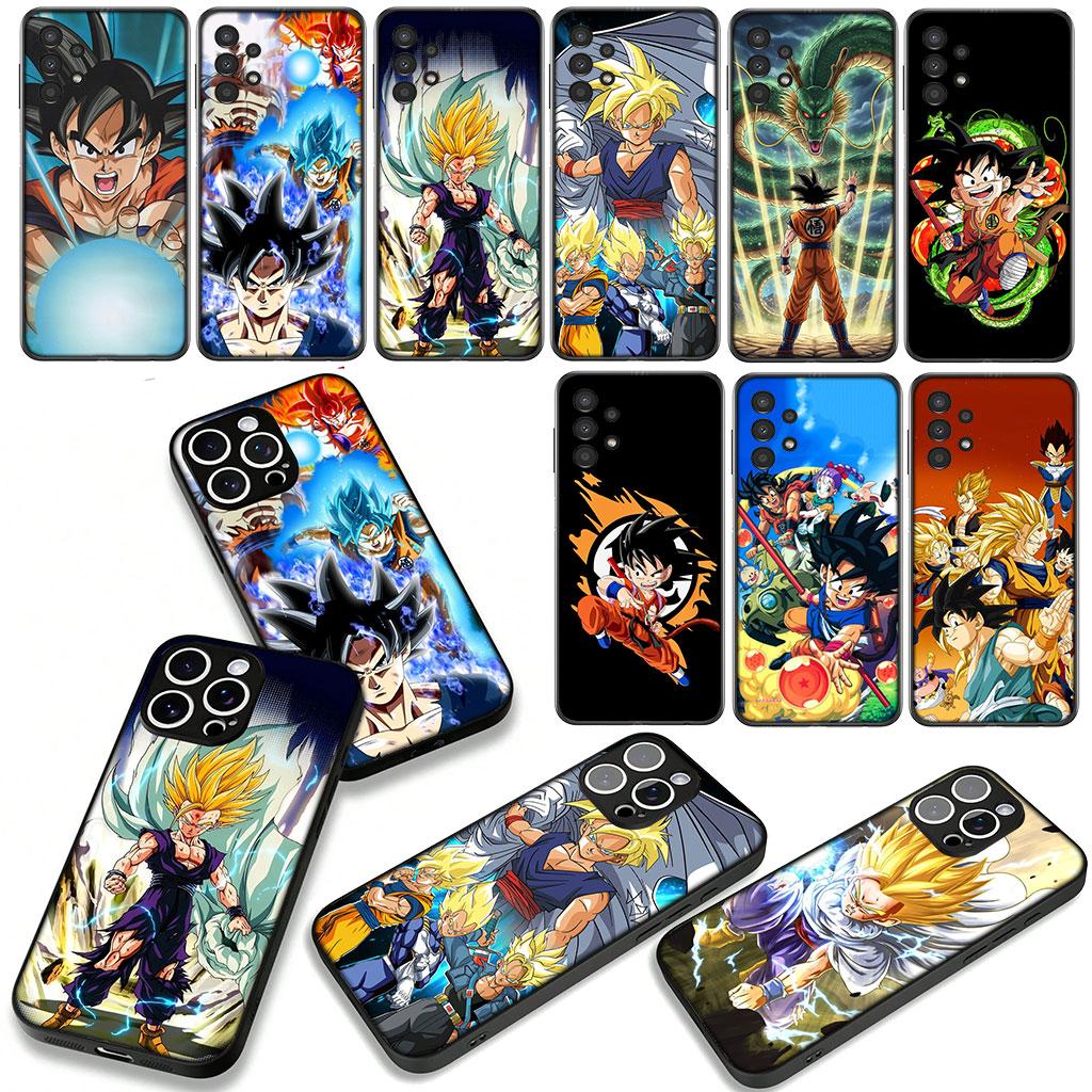Z Gokus Dragons Gohan Balls Super for Samsung Galaxy A36 A17 A26 A07 A35 A54 A53 A13 A33 A34 S8 S9 S20 S21 FE S10 Plus Case