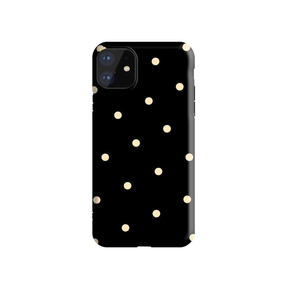 Zhao Lusi Inspired Polka Dot Milk Tea Color Phone Case for Apple 17 Pro Max