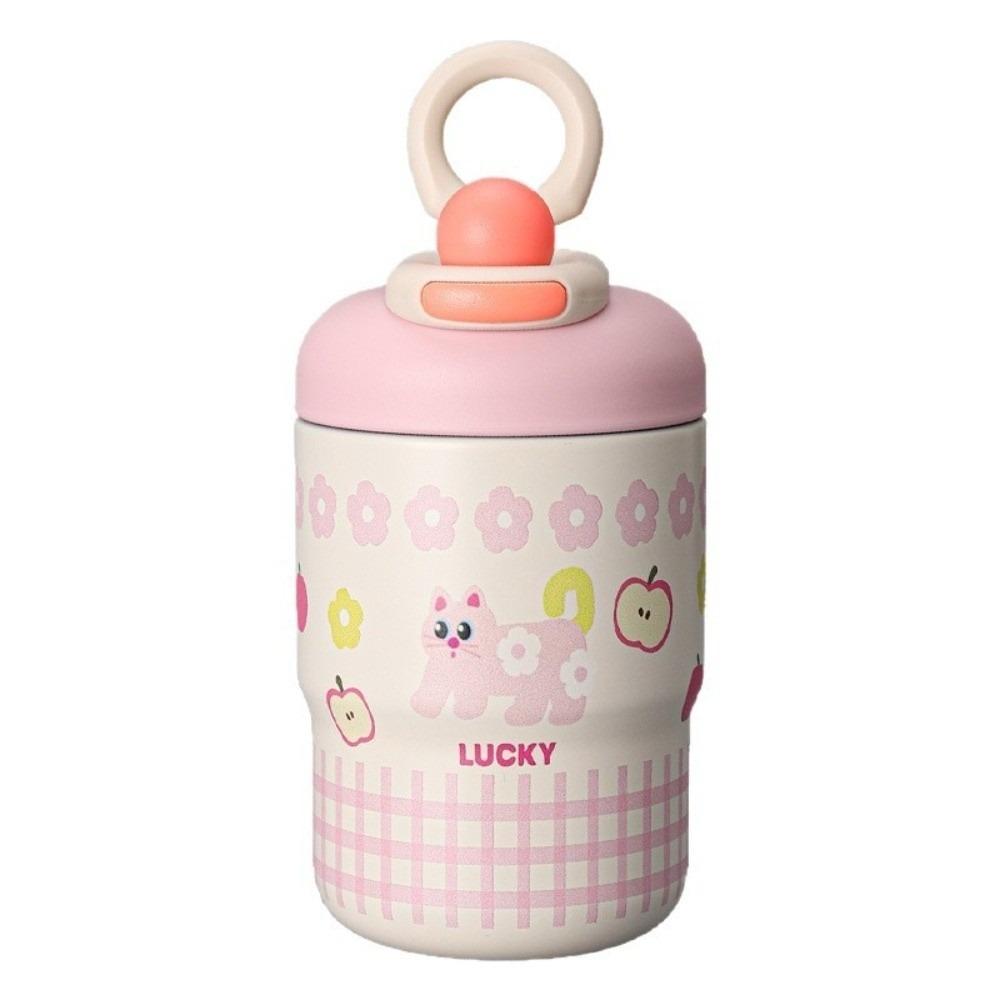 Cartoon Water Cup 500ml Coffee Mug Cute Insulated Cup