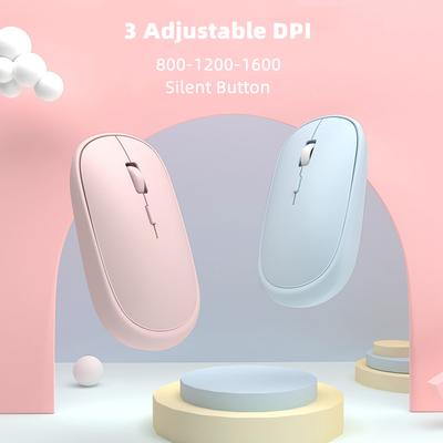 Беспроводная USB-мышь 2,4 ГГц, бесшумная эргономичная компьютерная мышь для Mac, планшета, Macbook Air, ноутбука, ПК, USB-игровая мышь, домашний офис
