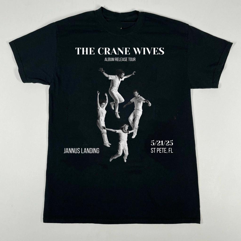 Тур The Crane Wives 2026 Подарок для фанатов S-5XL Футболка