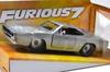 JadaToys FURIOUS DODGE CHARGER JadaToys Furious Sky Dodge Charger 124scale "FAST & 7" "DOM'S R/T" (SILVER) 124scale "Fast & Mission" "Dominic R/T"