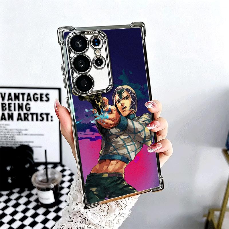 JoJo Adventure Гвидо Миста Мягкий чехол для телефона для Samsung Galaxy S26 Ultra S25 Edge S24 FE S23 Plus S22 S21 + S20 Покрытие Защита от падения