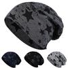 Beanie Hat Five-pointed Star Print Double-layers Breathable Keep Warm Hat Spring Autumn Women Men Couple Skull Cap For Travel