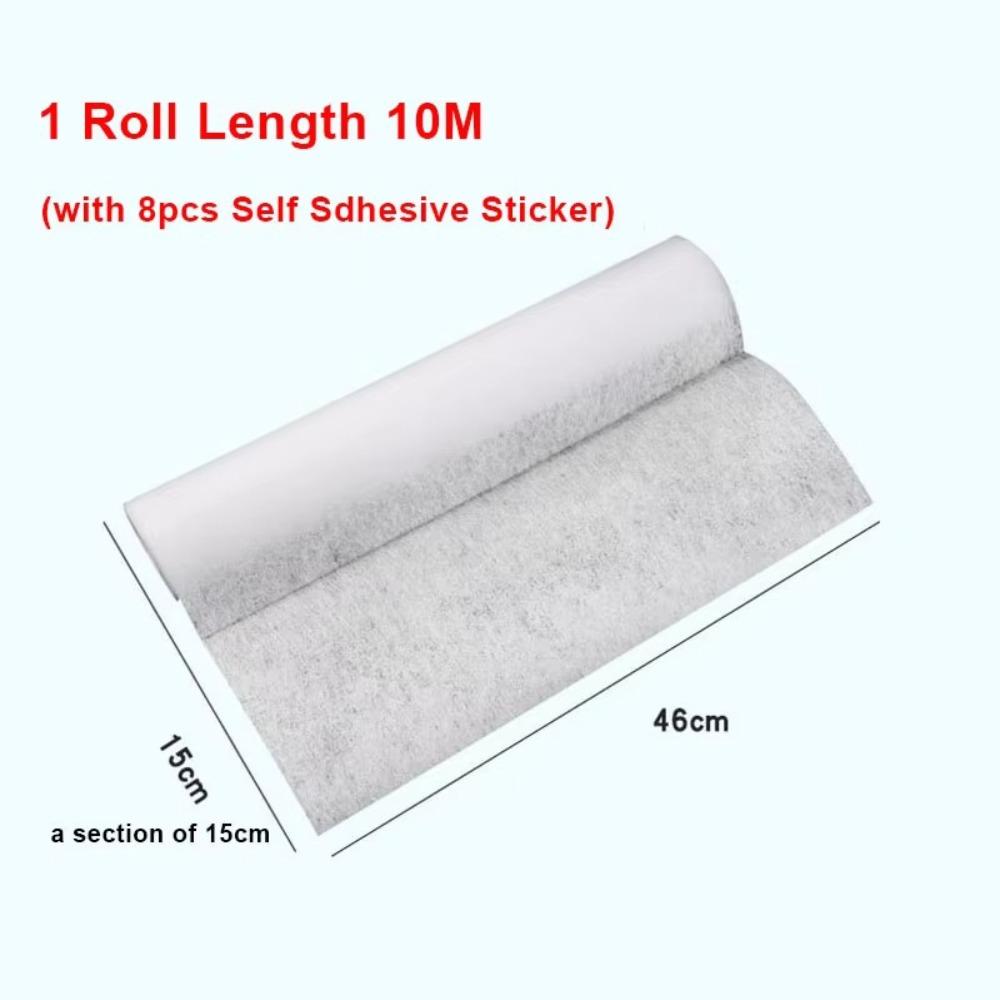 Non-woven Range Hood Filters Heavy-Duty Oil-Absorbing Mesh Covers New Oil Filter Paper