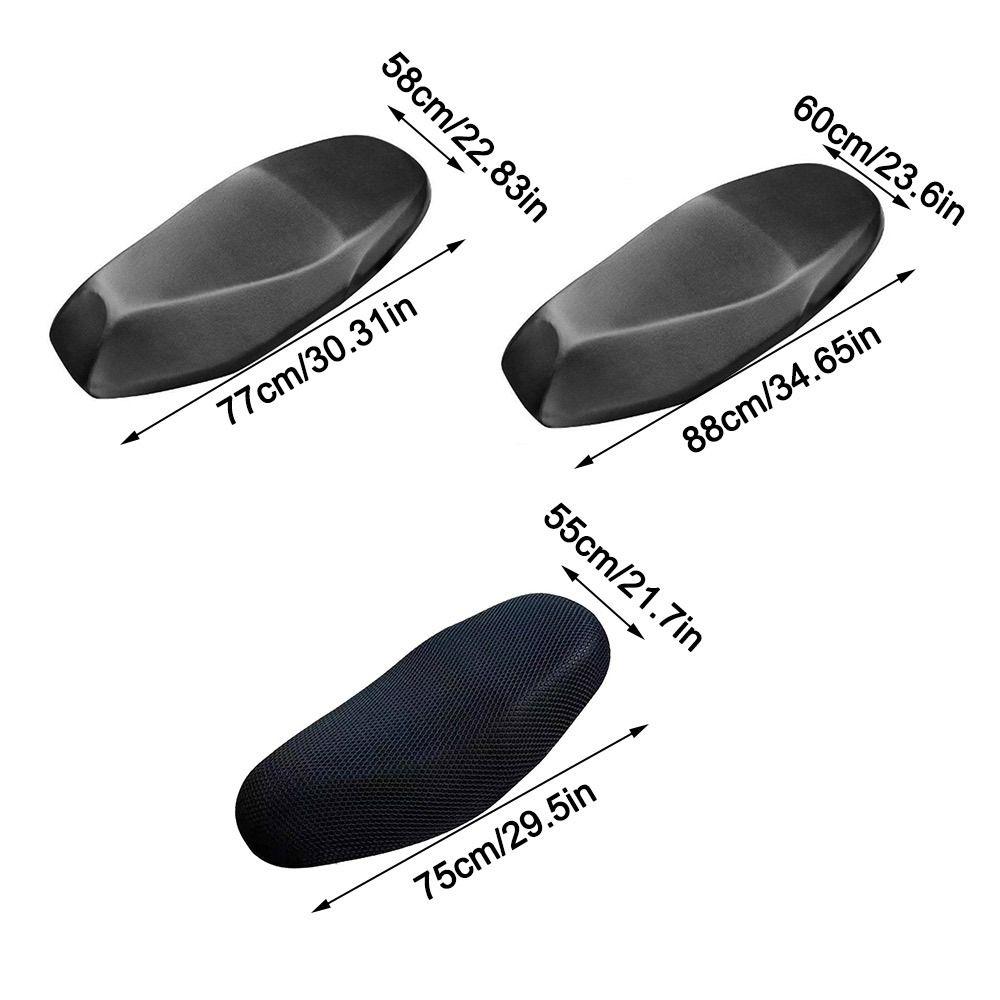 Нескользящая солнцезащитная подушка для скутера, водонепроницаемая подушка для сиденья, защитное покрытие для сиденья, аксессуары для мотоциклов