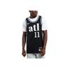 Nike Баскетбольная майка Dri-Fit с цифровым принтом и круглым вырезом, выпуск City Edition, мужские топы, черные DX8486-011