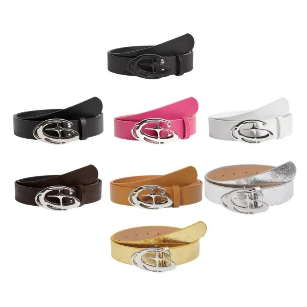 Модный женский ремень из искусственной кожи для отдыха в стиле Майяр, роскошный дизайн, деловой пояс для талии, универсальный, трендовый, с пряжкой-булавкой.