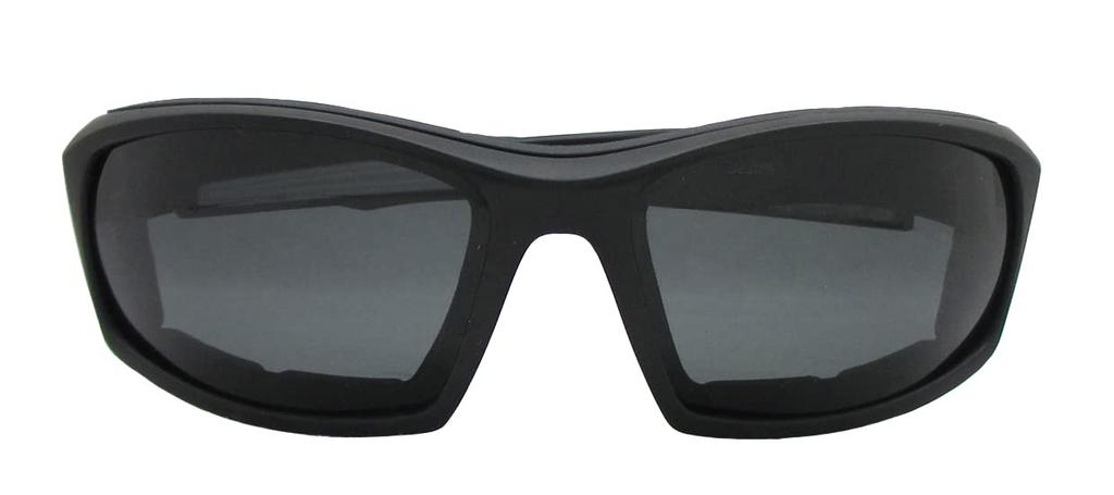 Sunglasses Eyewear SHOOT Bike Polarized Sunglasses with Windproof Pads Bicycle Smoke Free Size [RISE] Men's RS911-MATT BLACK/SMOKE