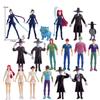 18pcs/set Kpop Demon Hunters Series Figure Model Toy Cartoon Gaming Peripherals Desk Room Decoration Halloween For Kid Gift