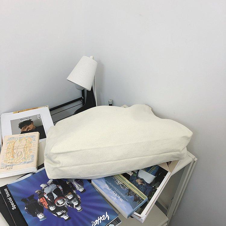 Модная универсальная сумка-мессенджер, женская большая вместительная холщовая сумка в стиле ретро, ​​студенческая сумка, простая большая сумка