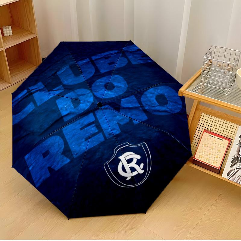 Clube do Remo Зонт с принтом легкий для путешествий кемпинга и отдыха незаменимая вещь для семейных отпусков и подарков на день рождения