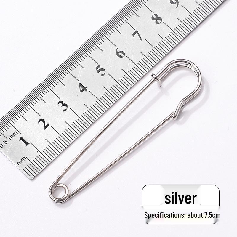 Большая булавка для шали, пряжка для свитера, брошь - Ручная работа, аксессуар для DIY-украшений