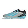 X Crazyfast.3 Messi Fabric Comfortable Versatile Non-Slip Low-Top Kids Soccer Shoes Kids Soccer Shoes Gray Blue IE4081