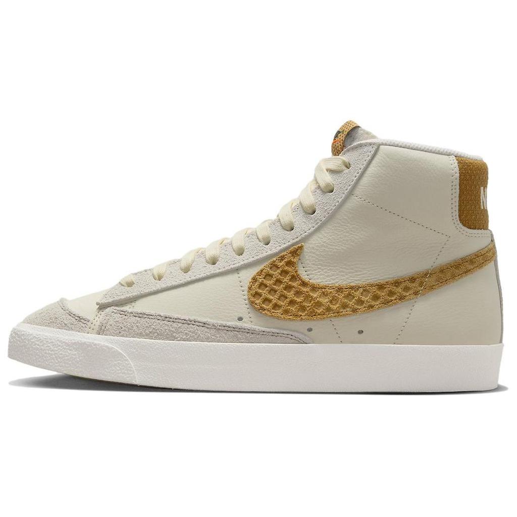 Nike Blazer Mid 77 Vintage Waffle Men Sneakers Cream Coconut-Milk Wheat FZ4040-113
